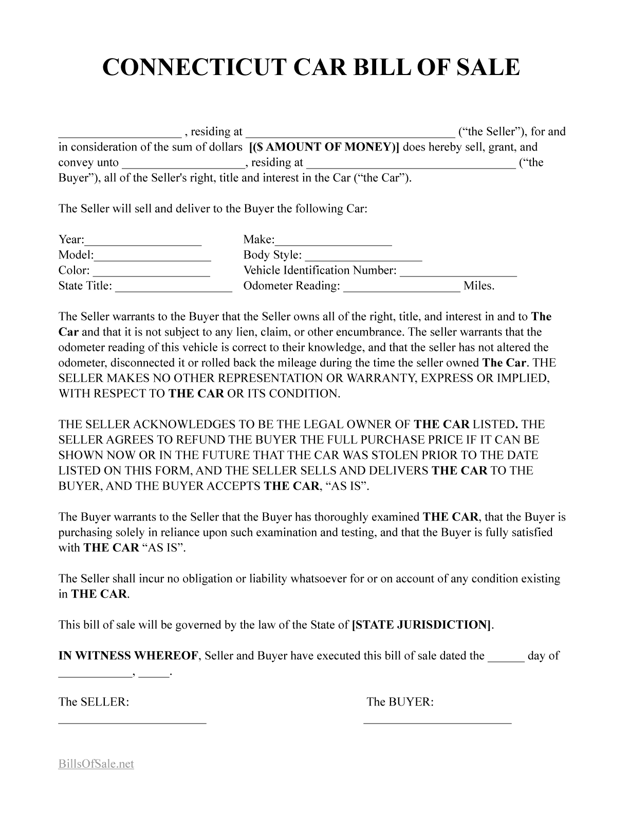 bos-car-bill-of-sale-connecticut-sample